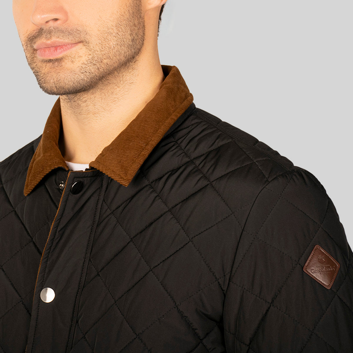 Chamarra Para Hombre Capitonada Con Bolsa al Interior