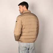 Chamarra Para hombre Capitonada Cuello Mao