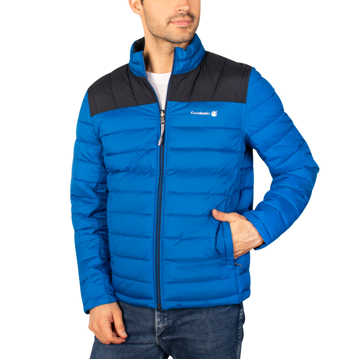 Chamarra Para Hombre Doble Vista Capitonada