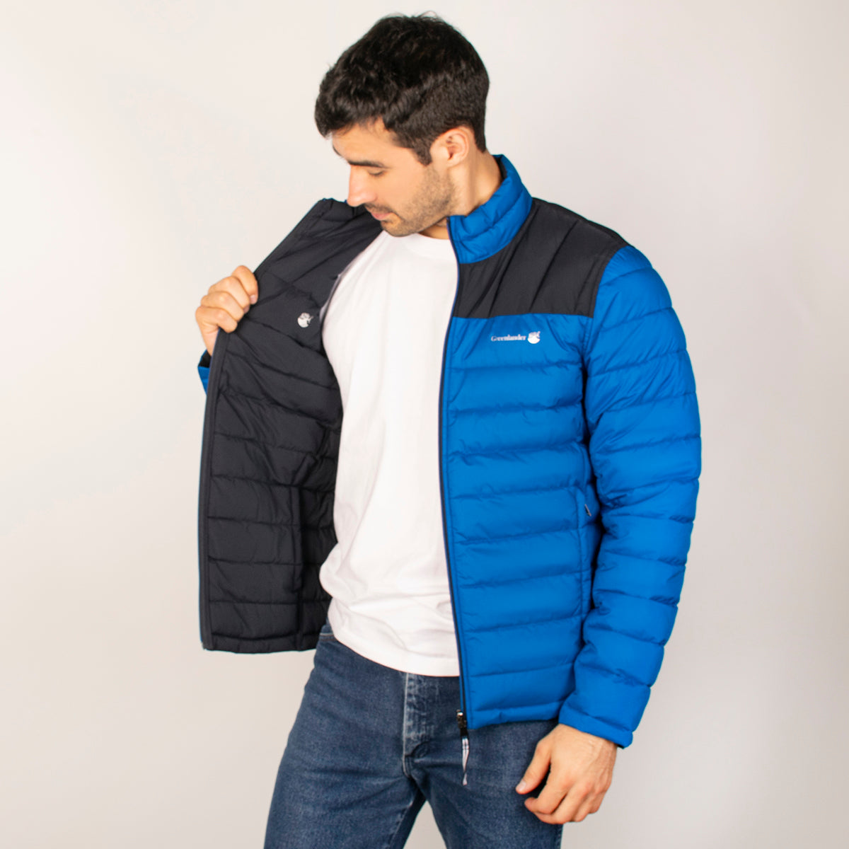 Chamarra Para Hombre Doble Vista Capitonada