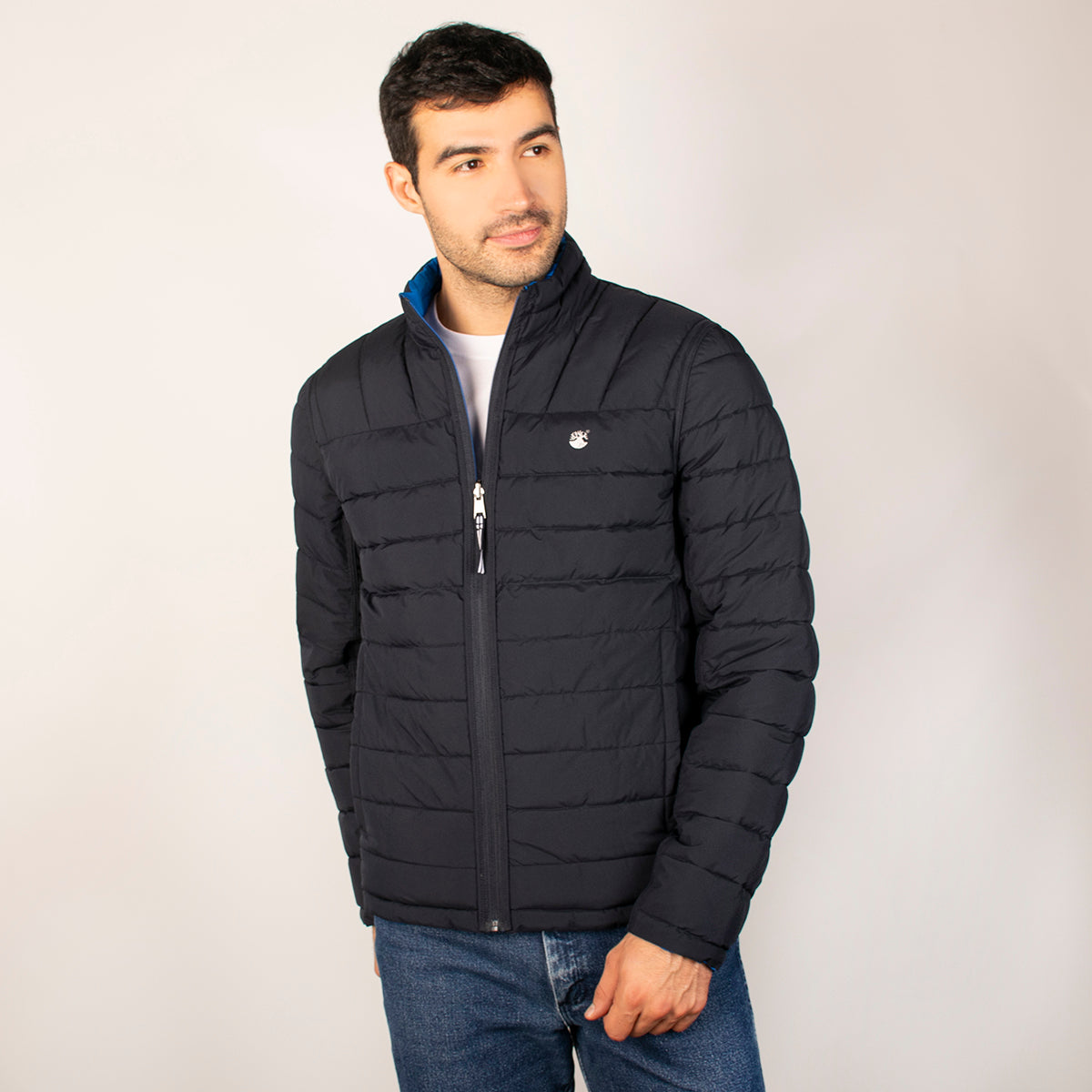 Chamarra Para Hombre Doble Vista Capitonada