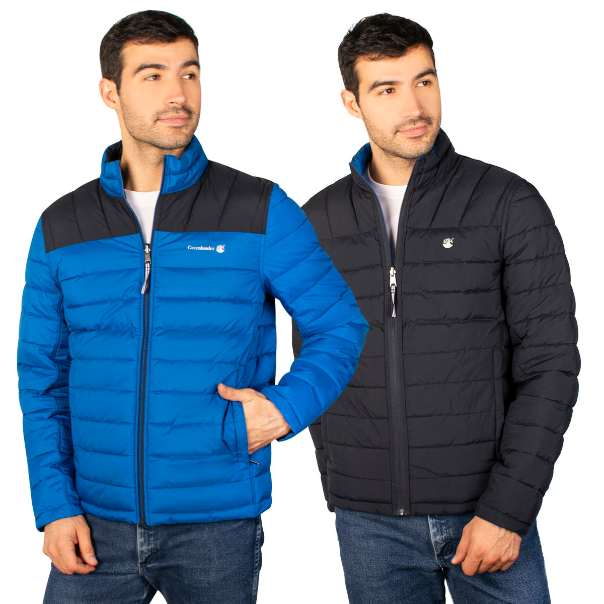 Chamarra Para Hombre Doble Vista Capitonada