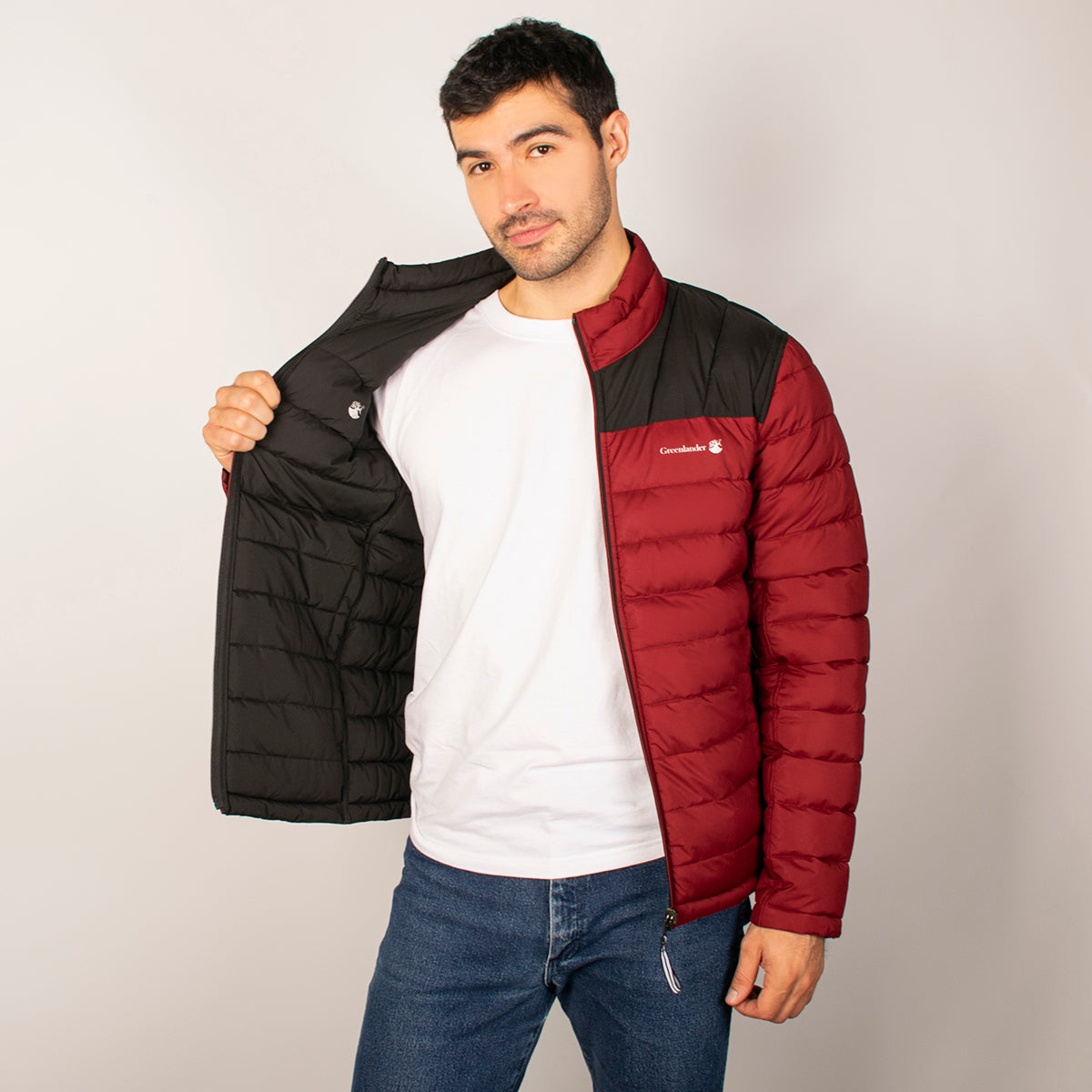 Chamarra Para Hombre Doble Vista Capitonada