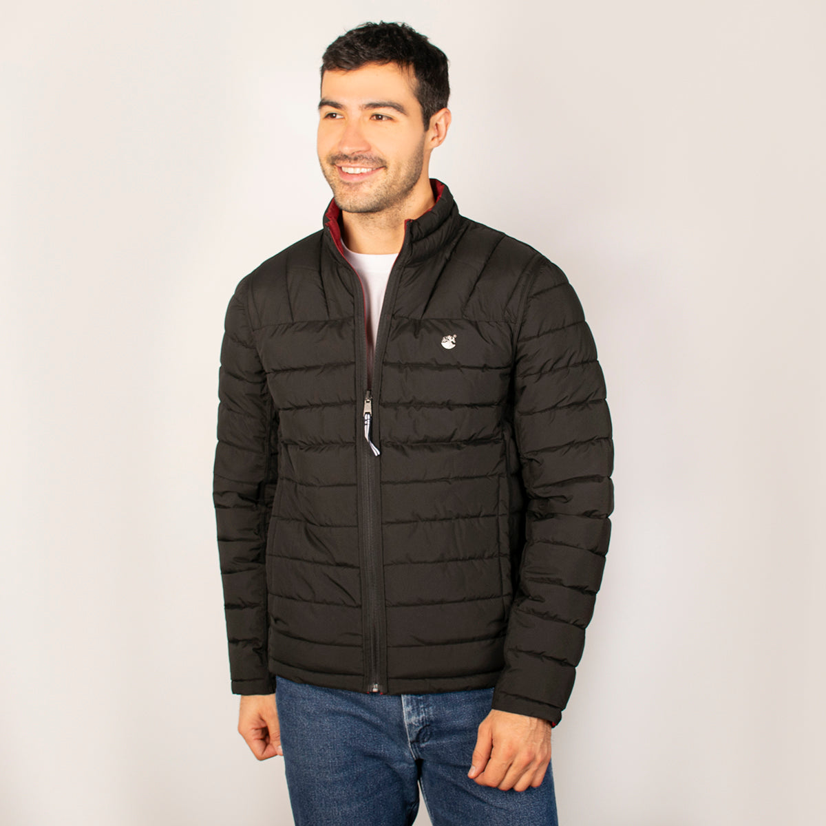 Chamarra Para Hombre Doble Vista Capitonada