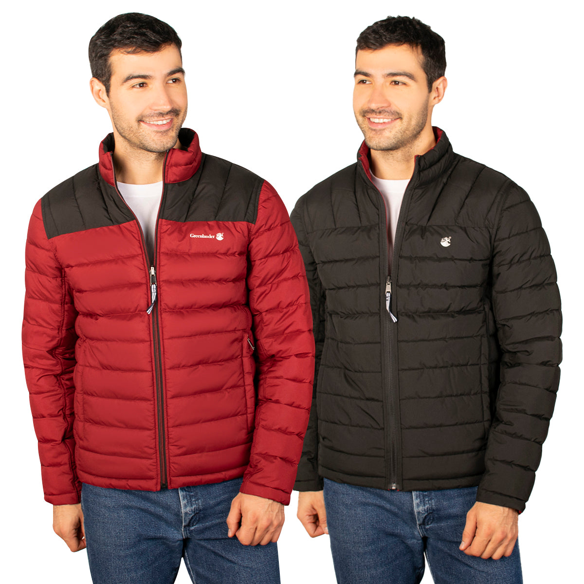 Chamarra Para Hombre Doble Vista Capitonada