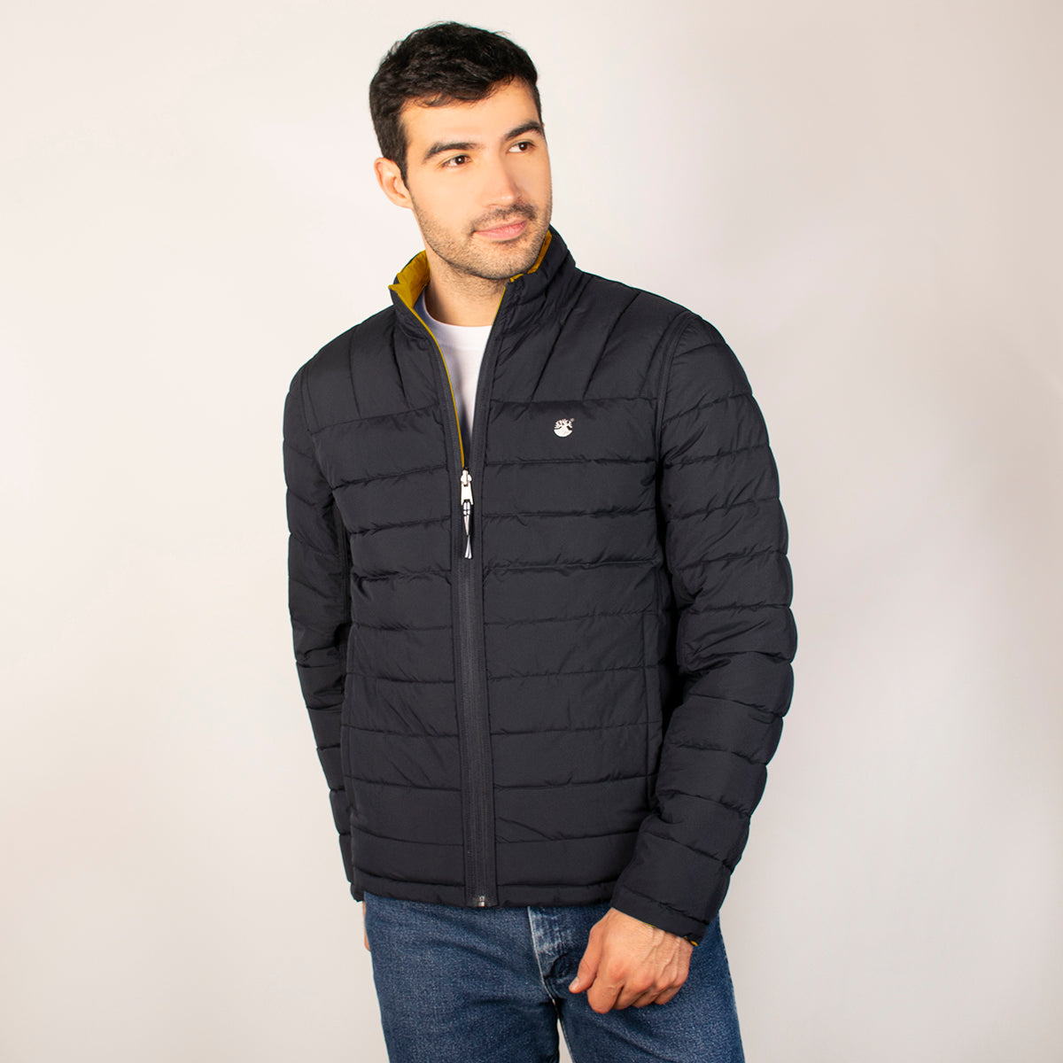 Chamarra Para Hombre Doble Vista Capitonada