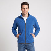 Sudadera Fleece para Hombre con Cierre Completo, Cuello Alto y Bolsillos | Greenlander