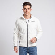 Sudadera Fleece para Hombre con Cierre Completo, Cuello Alto y Bolsillos | Greenlander