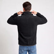 Sudadera Fleece para Hombre con Cierre Completo, Cuello Alto y Bolsillos | Greenlander