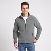 Sudadera Fleece para Hombre con Cierre Completo, Cuello Alto y Bolsillos | Greenlander