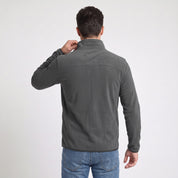 Sudadera Fleece para Hombre con Cierre Completo, Cuello Alto y Bolsillos | Greenlander