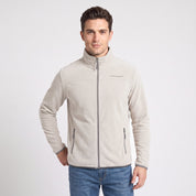 Sudadera Fleece para Hombre con Cierre Completo, Cuello Alto y Bolsillos | Greenlander