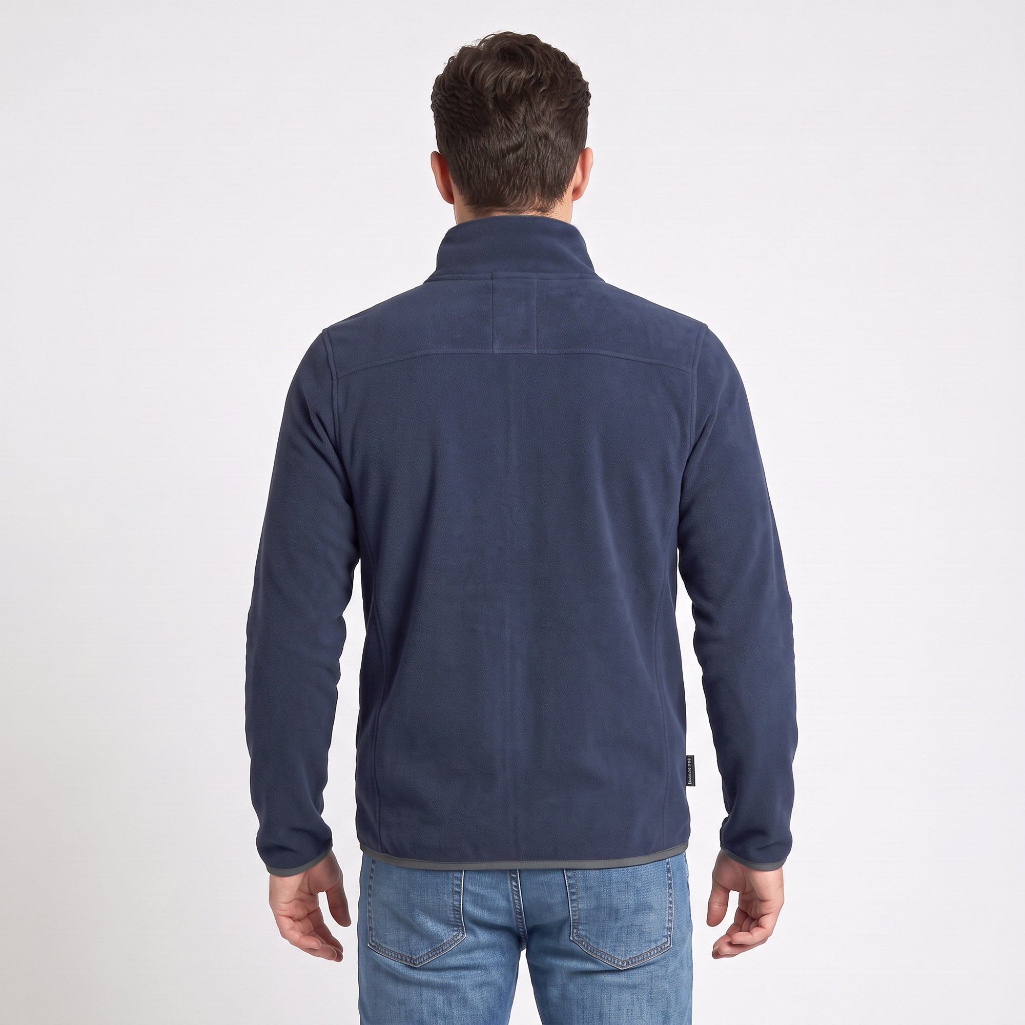 Sudadera Fleece para Hombre con Cierre Completo, Cuello Alto y Bolsillos | Greenlander
