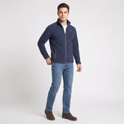 Sudadera Fleece para Hombre con Cierre Completo, Cuello Alto y Bolsillos | Greenlander