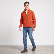 Sudadera Fleece para Hombre con Cierre Completo, Cuello Alto y Bolsillos | Greenlander