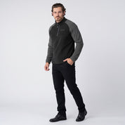 Sudadera Fleece para Hombre con Medio Cierre y Cuello Alto | Greenlander