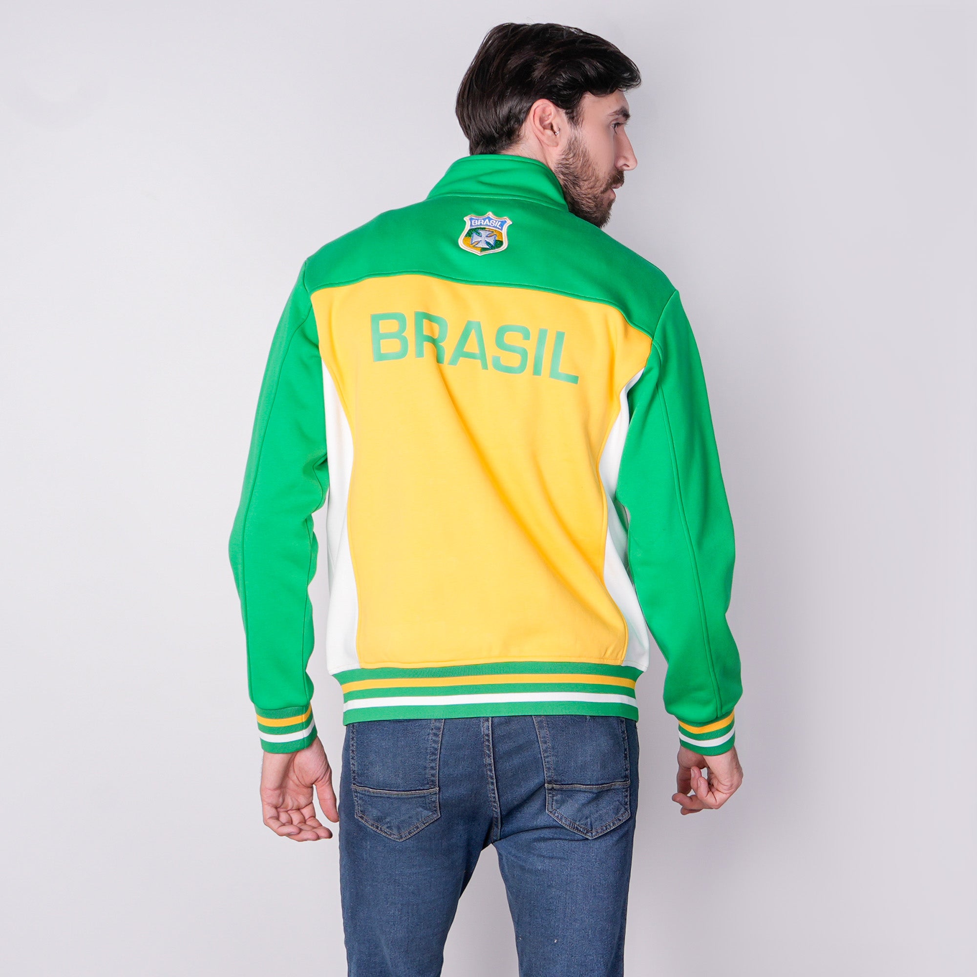 Sudadera Deportiva de Brasil para Hombre Futbolera