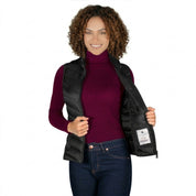 Chaleco Slim Fit Pluma Ligera con Gorro Mujer