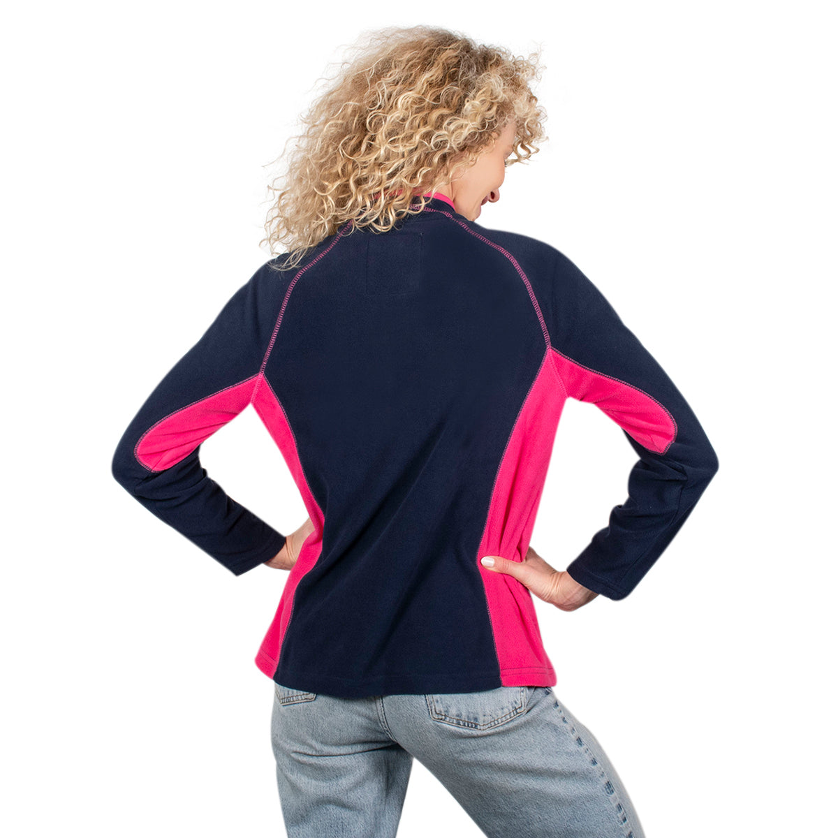 Sudadera Fleece para Mujer con Medio Cierre y Cuello Alto | Greenlander