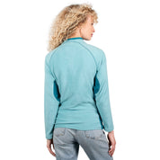 Sudadera Fleece para Mujer con Medio Cierre y Cuello Alto | Greenlander