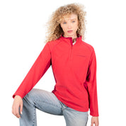 Sudadera Fleece para Mujer con Medio Cierre y Cuello Alto | Greenlander