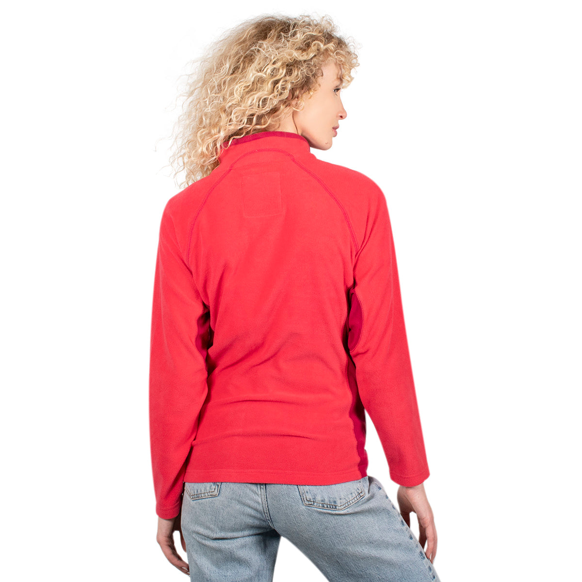 Sudadera Fleece para Mujer con Medio Cierre y Cuello Alto | Greenlander