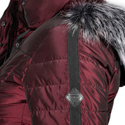 Chamarra Puffer Larga para Mujer con Gorro y Detalle de Pelo | Greenlander