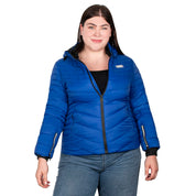 Chamarra Con Gorro Desmontable Mujer Plus Size