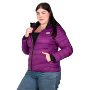 Chamarra Con Gorro Desmontable Mujer Plus Size