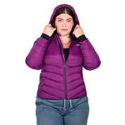 Chamarra Con Gorro Desmontable Mujer Plus Size