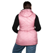 Chaleco Con Gorro Desmontable Mujer Plus Size