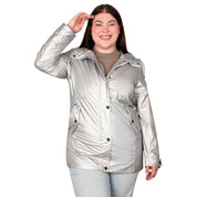 Chamarra Rompevientos Ligero Mujer Plus Size