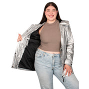 Chamarra Rompevientos Ligero Mujer Plus Size
