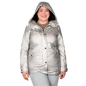 Chamarra Rompevientos Ligero Mujer Plus Size