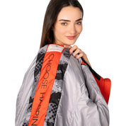 Chamarra Capitonada con Gorro Desmontable Mujer