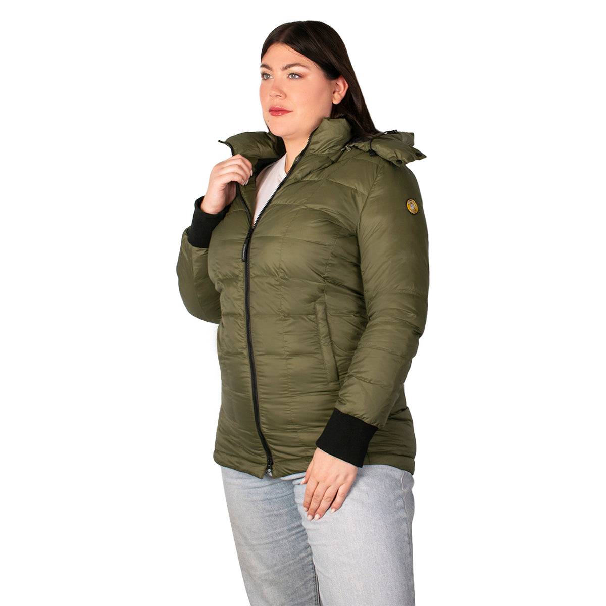 Chamarra Capitonada Packable Greenlander Mujer
