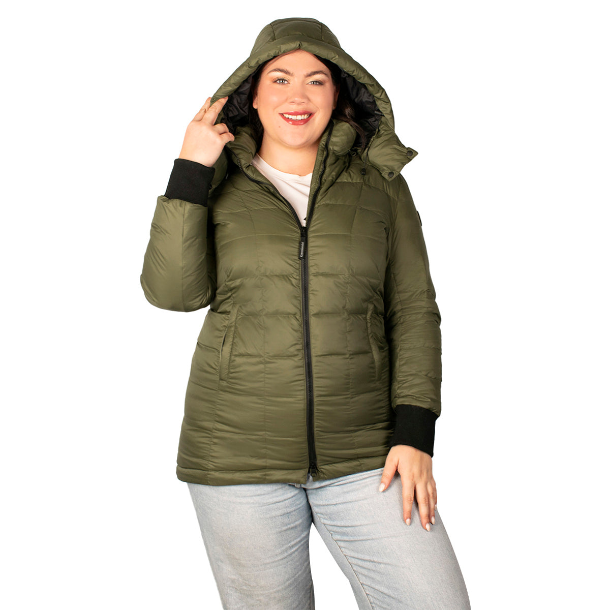 Chamarra Capitonada Packable Greenlander Mujer
