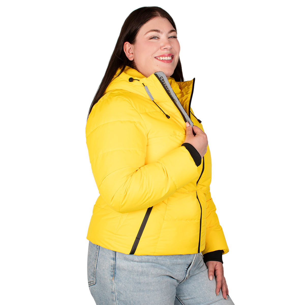 Chamarra Trendy Capitonada Mujer Plus Size