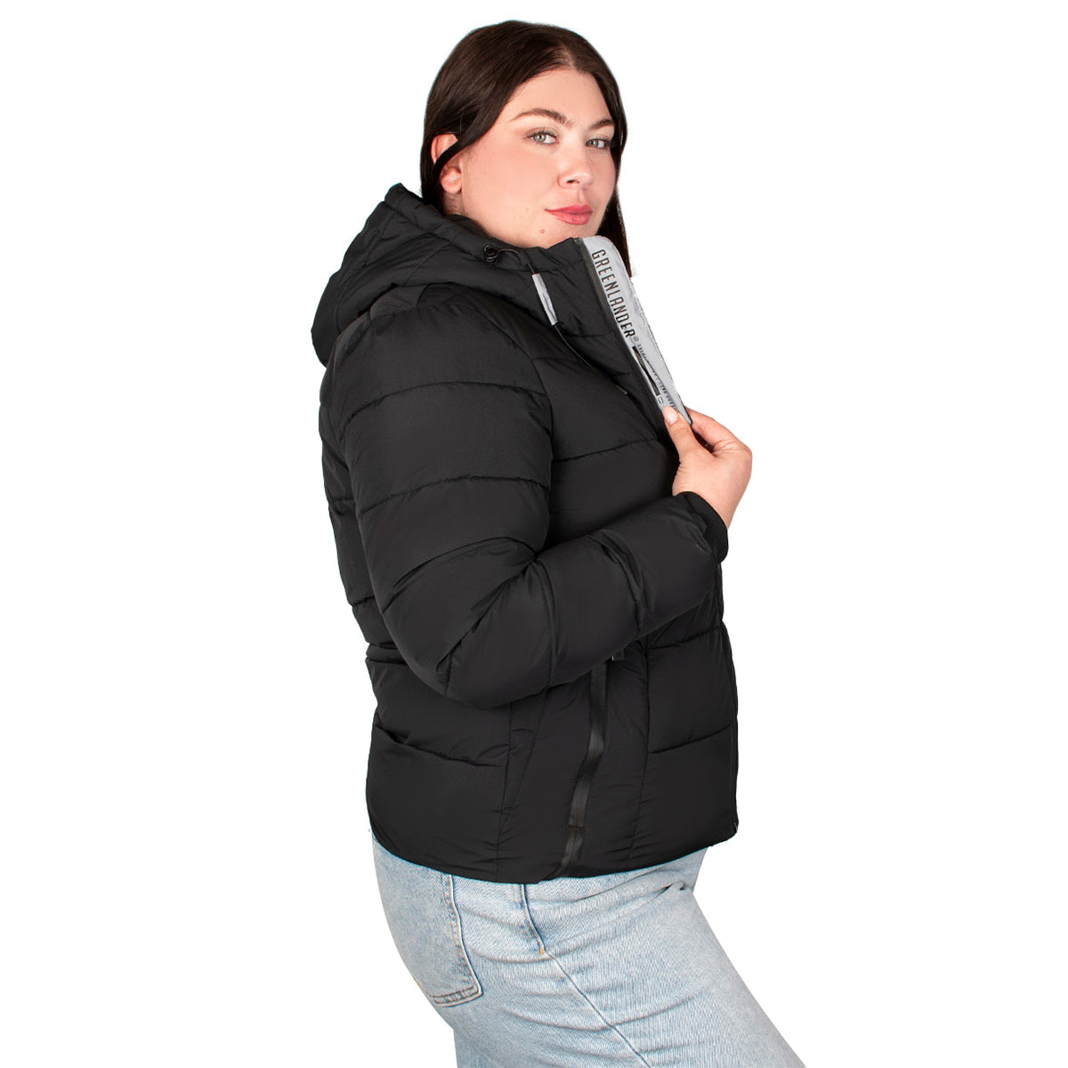 Chamarra Trendy Capitonada Mujer Plus Size