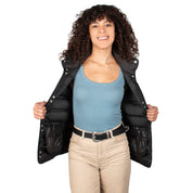 Chaleco Capitonado De Botones Greenlander Mujer