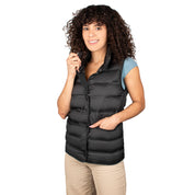 Chaleco Capitonado De Botones Greenlander Mujer