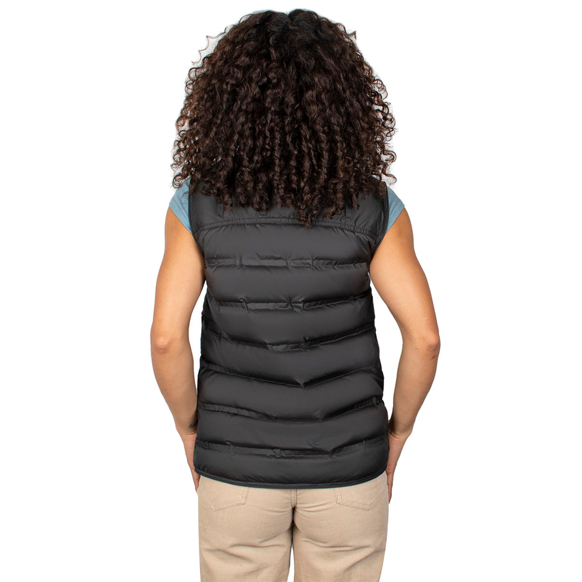 Chaleco Capitonado De Botones Greenlander Mujer