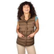 Chaleco Capitonado De Botones Greenlander Mujer