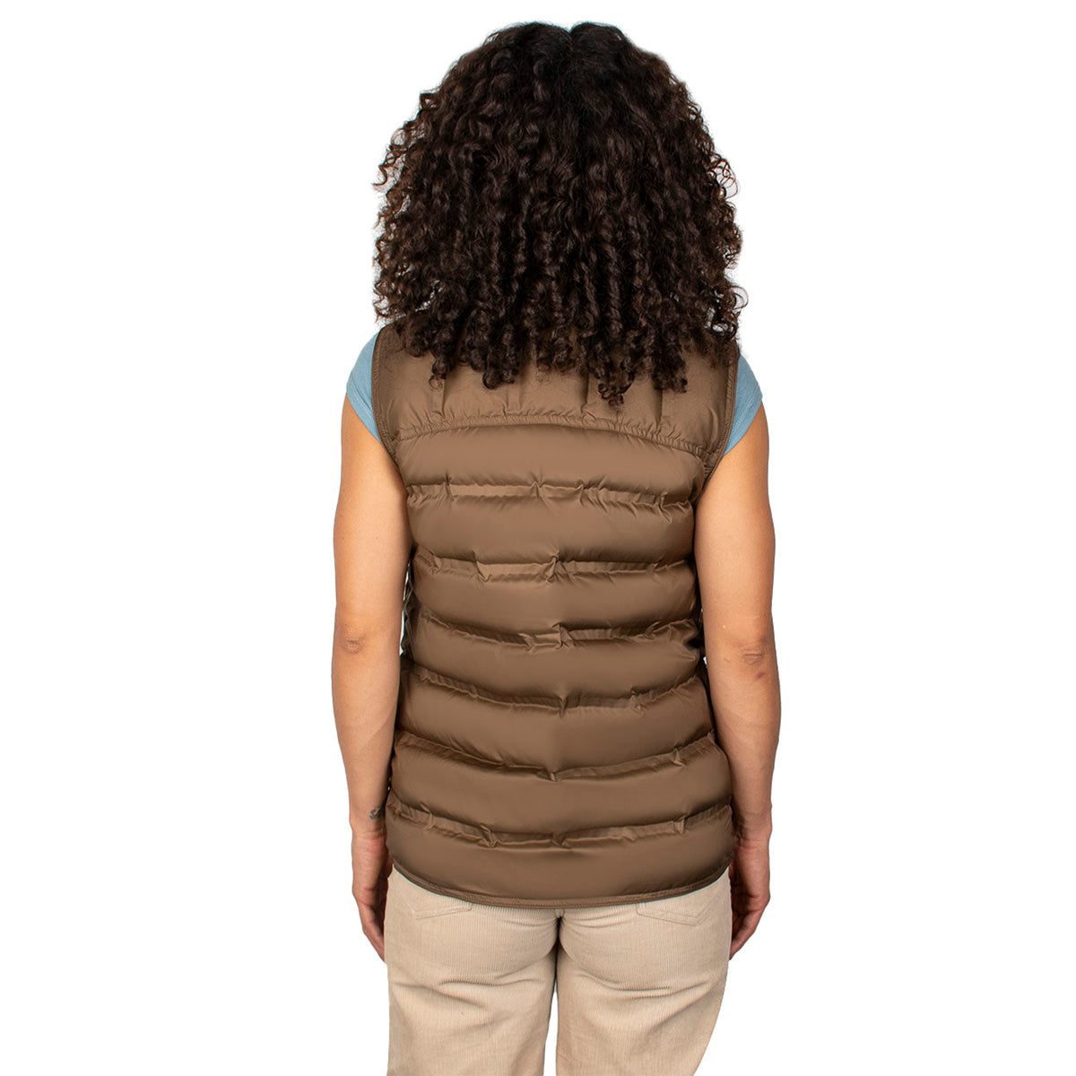 Chaleco Capitonado De Botones Greenlander Mujer