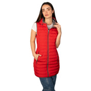 Chaleco Capitonado Doble Vista para Mujer