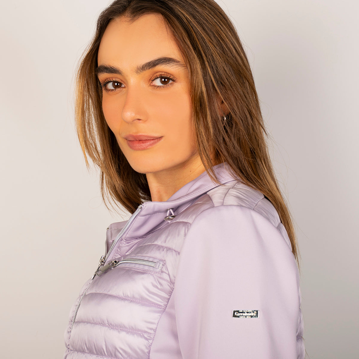 Chamarra Mujer Capitonada Elástica Greenlander