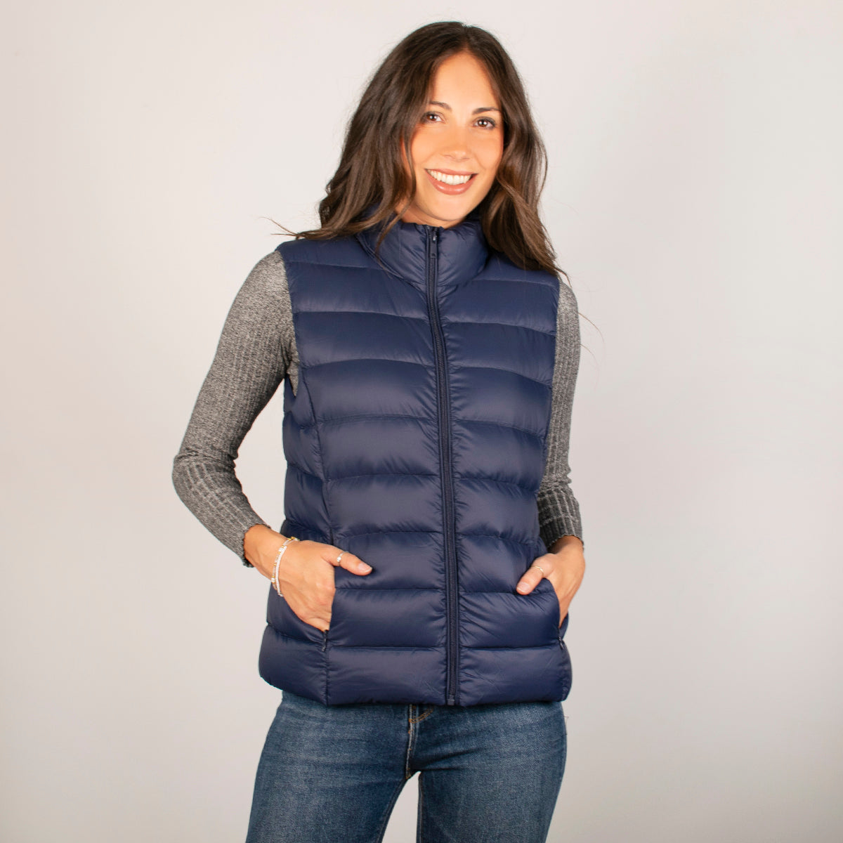 Chaleco Para Dama Capitonado Packable Greenlander