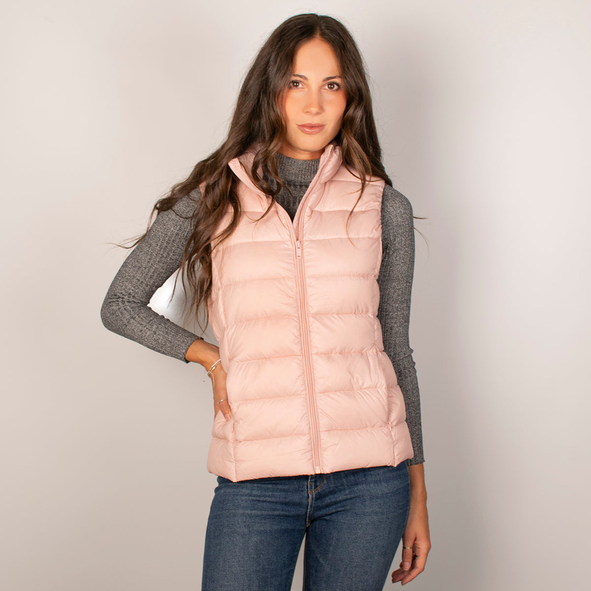 Chaleco Para Dama Capitonado Packable Greenlander