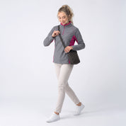 Sudadera Fleece para Mujer con Medio Cierre y Cuello Alto | Greenlander