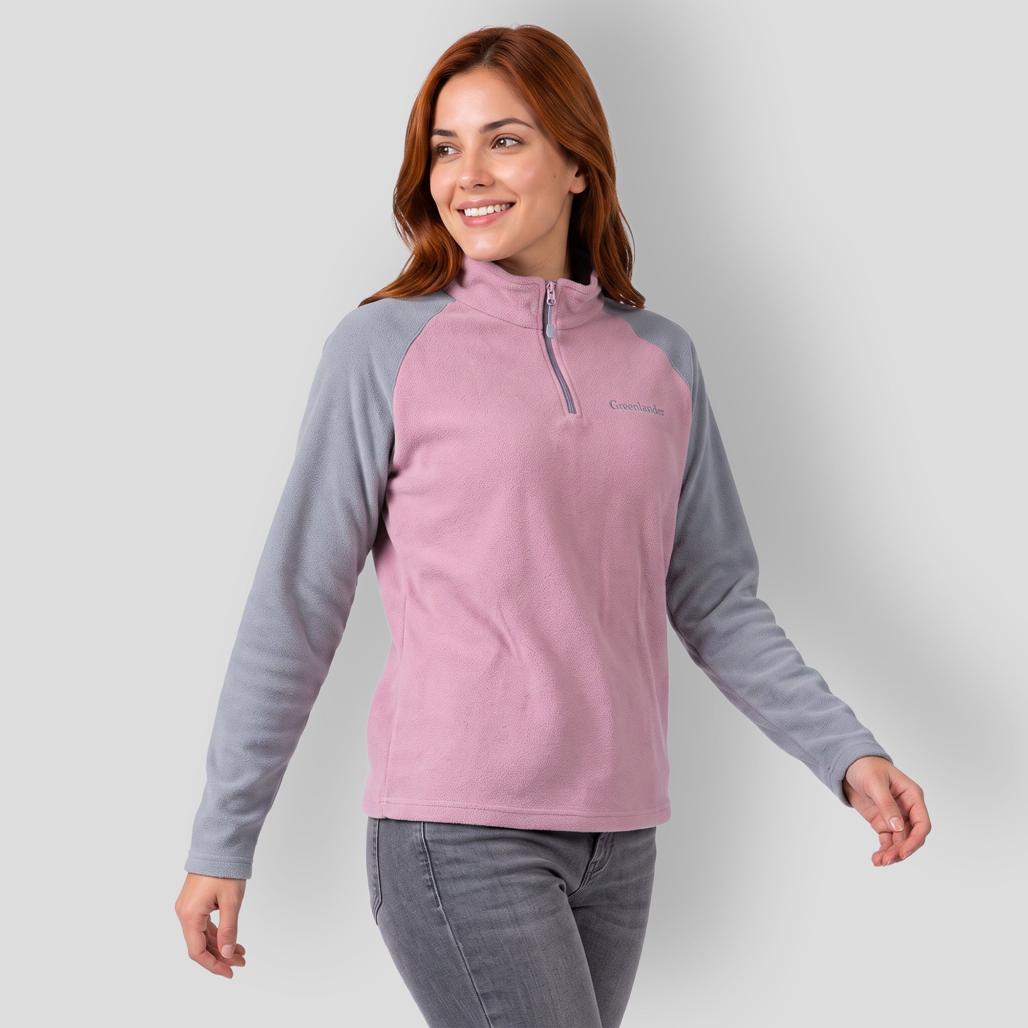 Fleece para dama con bolsas al costado | Greenlander México